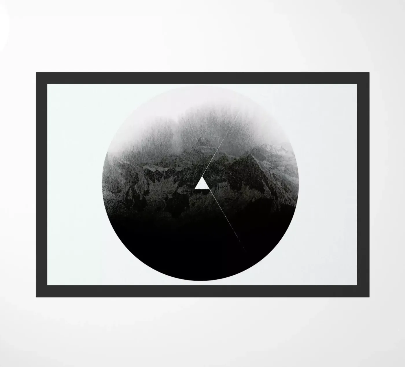 Mountain deurmat van Chris Wharton