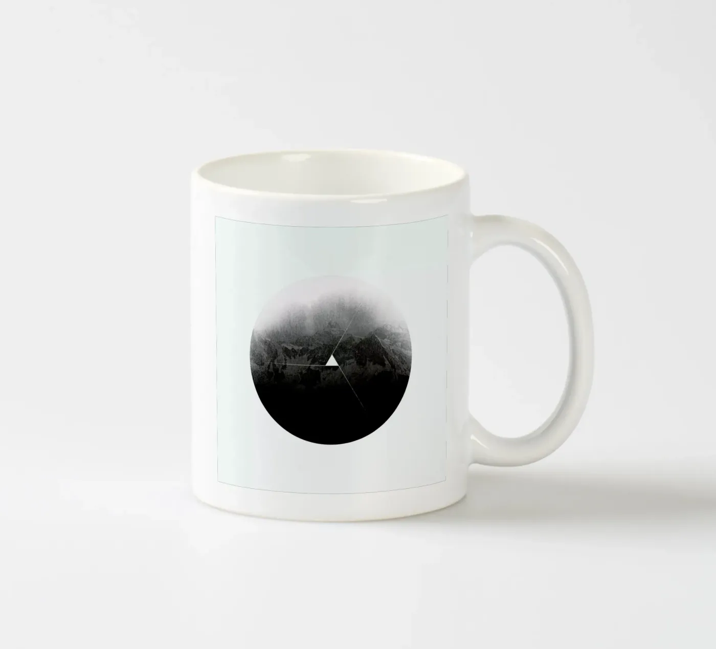 Mountain ceramic mug by Chris Wharton