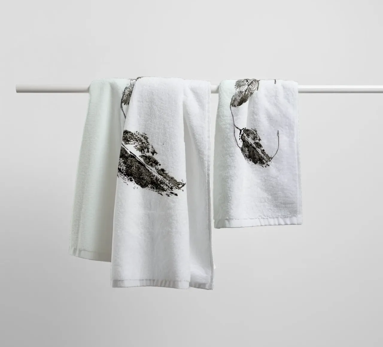 C asciugamano da bagno da Marina Guiu