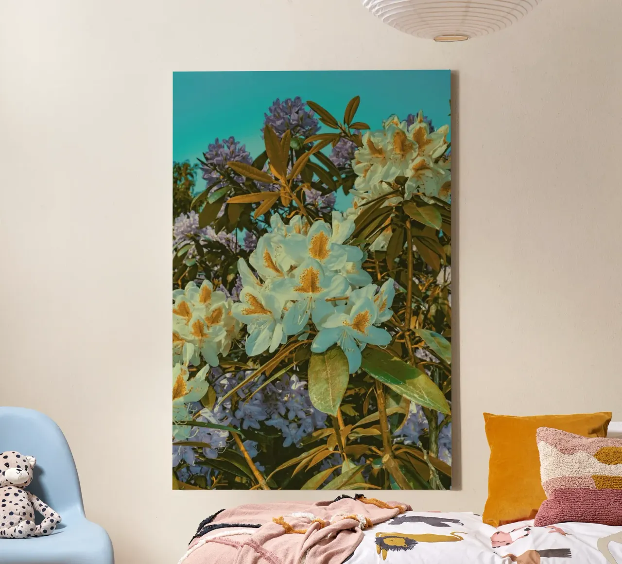 Chroma I tela con Cornice a cassetta da Pale Grain