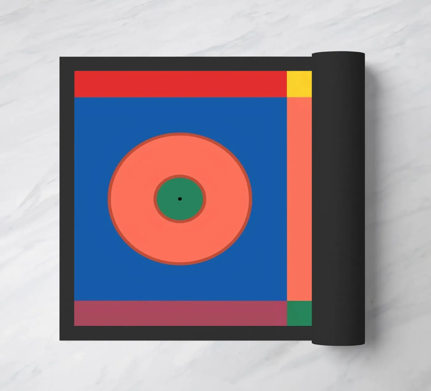 Vinyls doormat by The Poster Kid