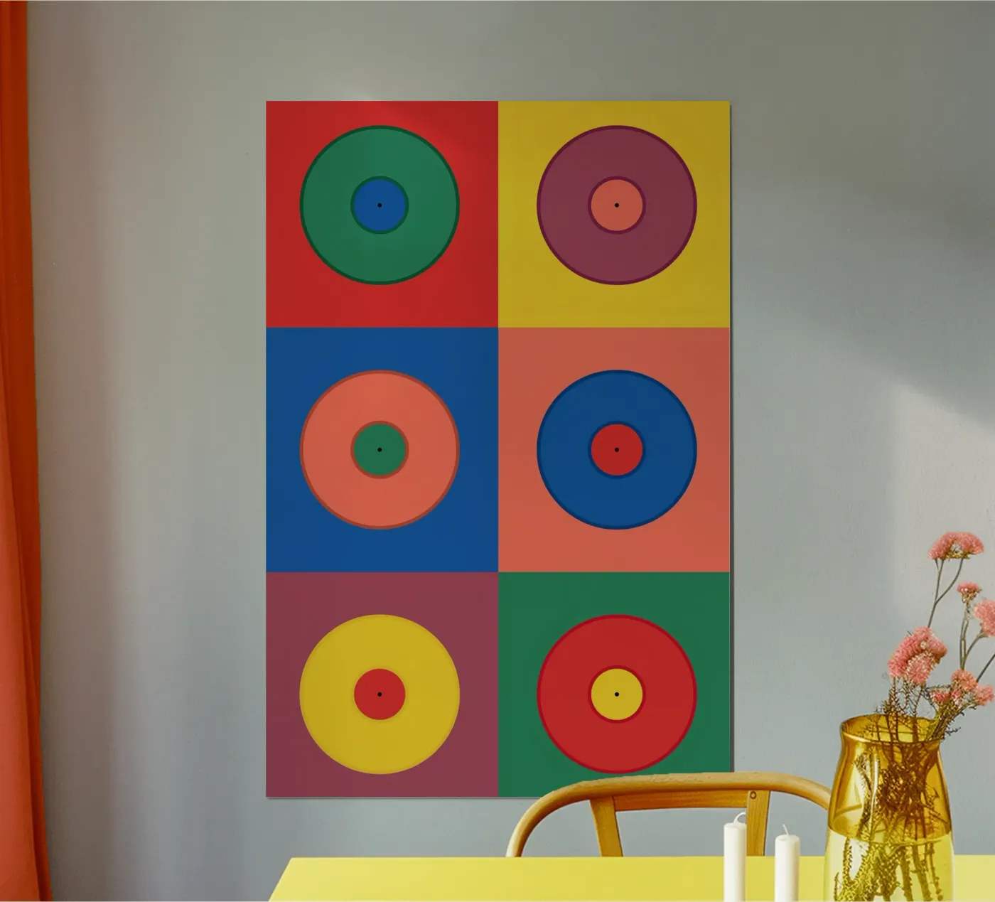 Vinyls poster by The Poster Kid