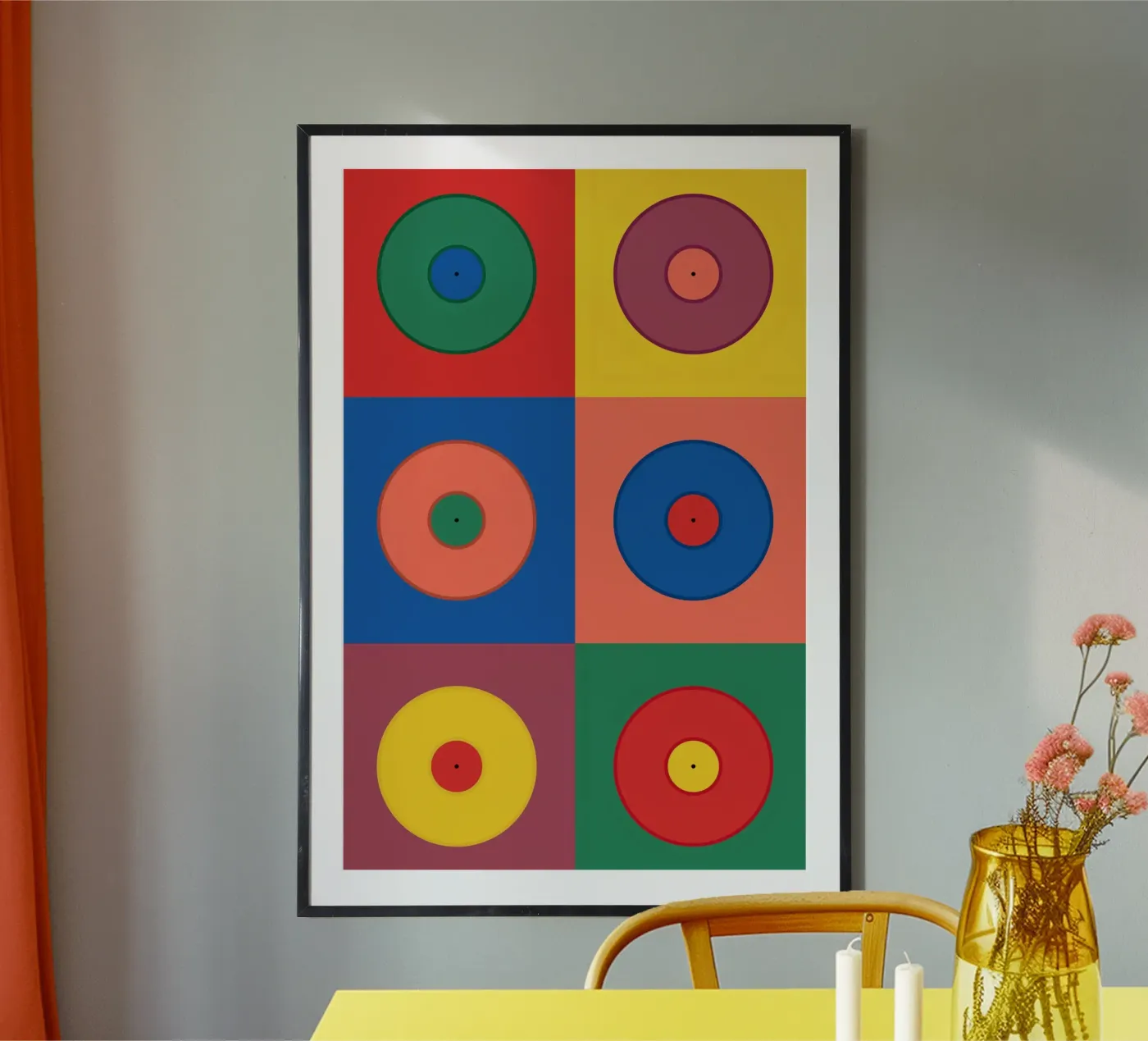 Vinyls poster by The Poster Kid