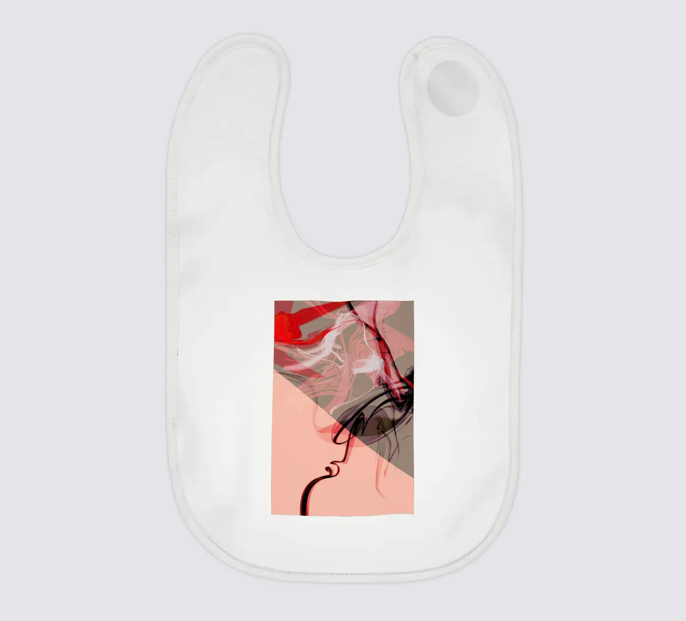 Eclectic baby bib by XOXO Arte