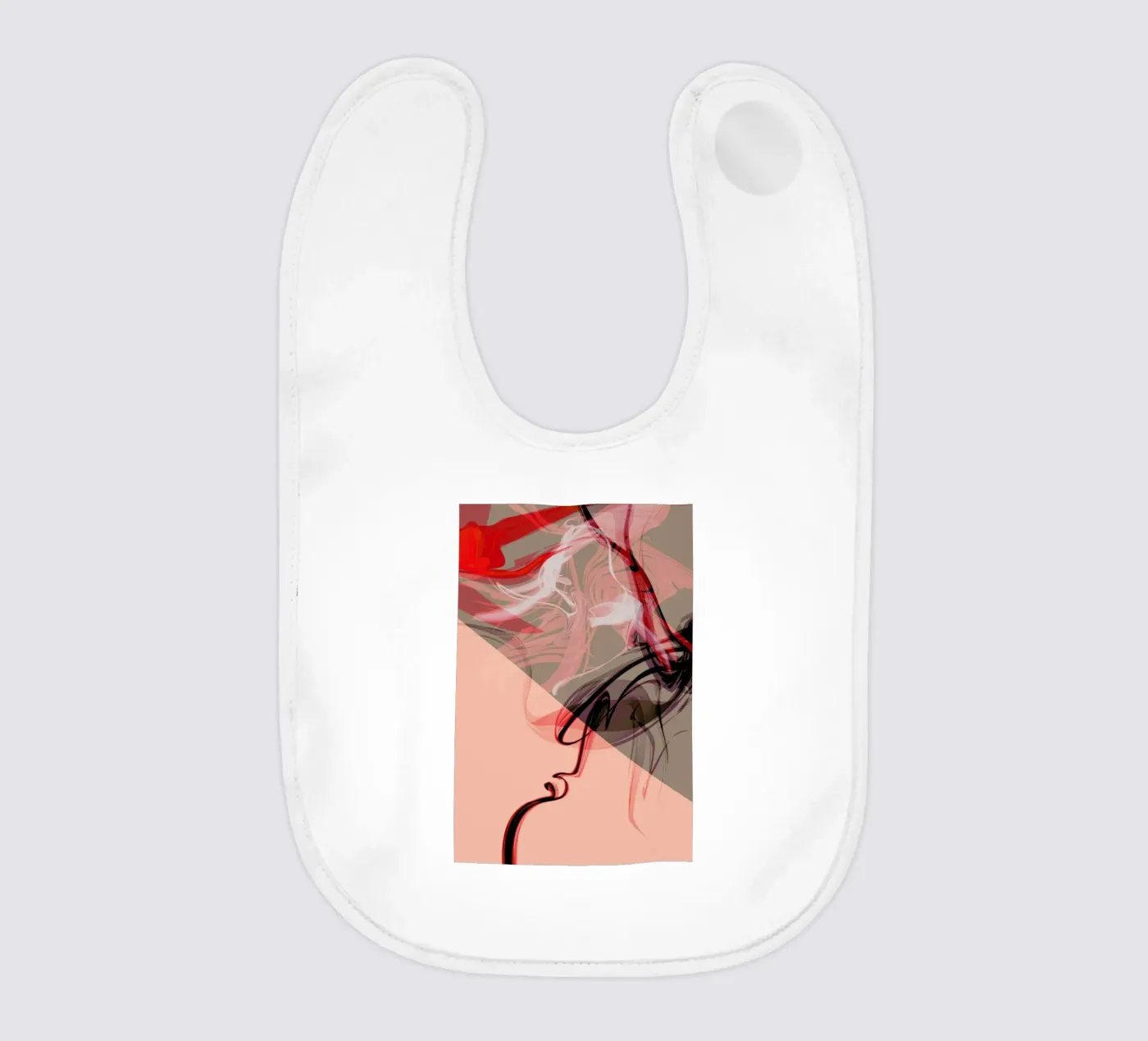 Eclectic baby bib by XOXO Arte