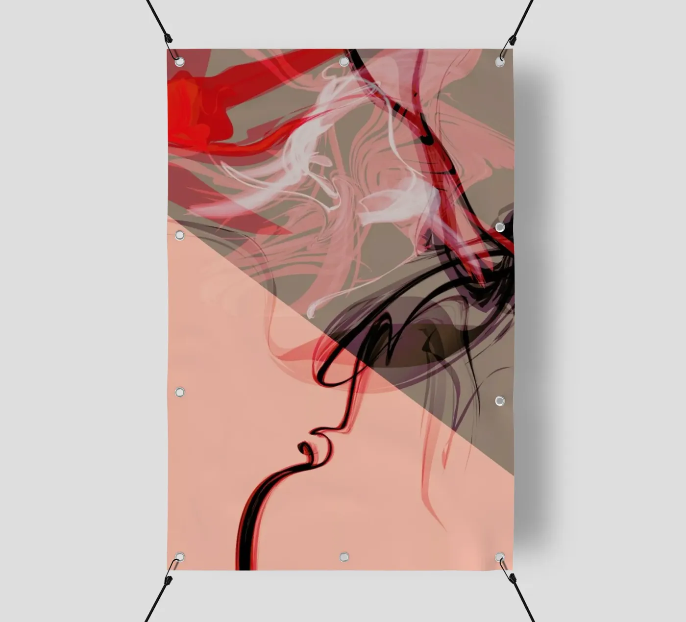 Eclectic telo in pvc da XOXO Arte