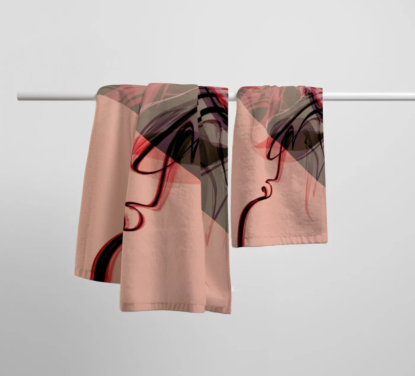 Eclectic towel by XOXO Arte