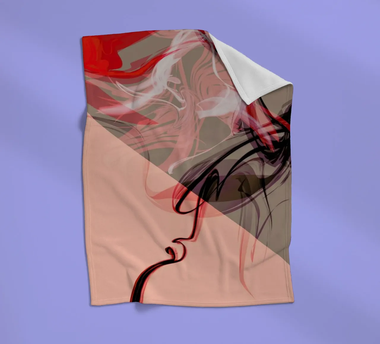 Eclectic Fleecedecke von XOXO Arte