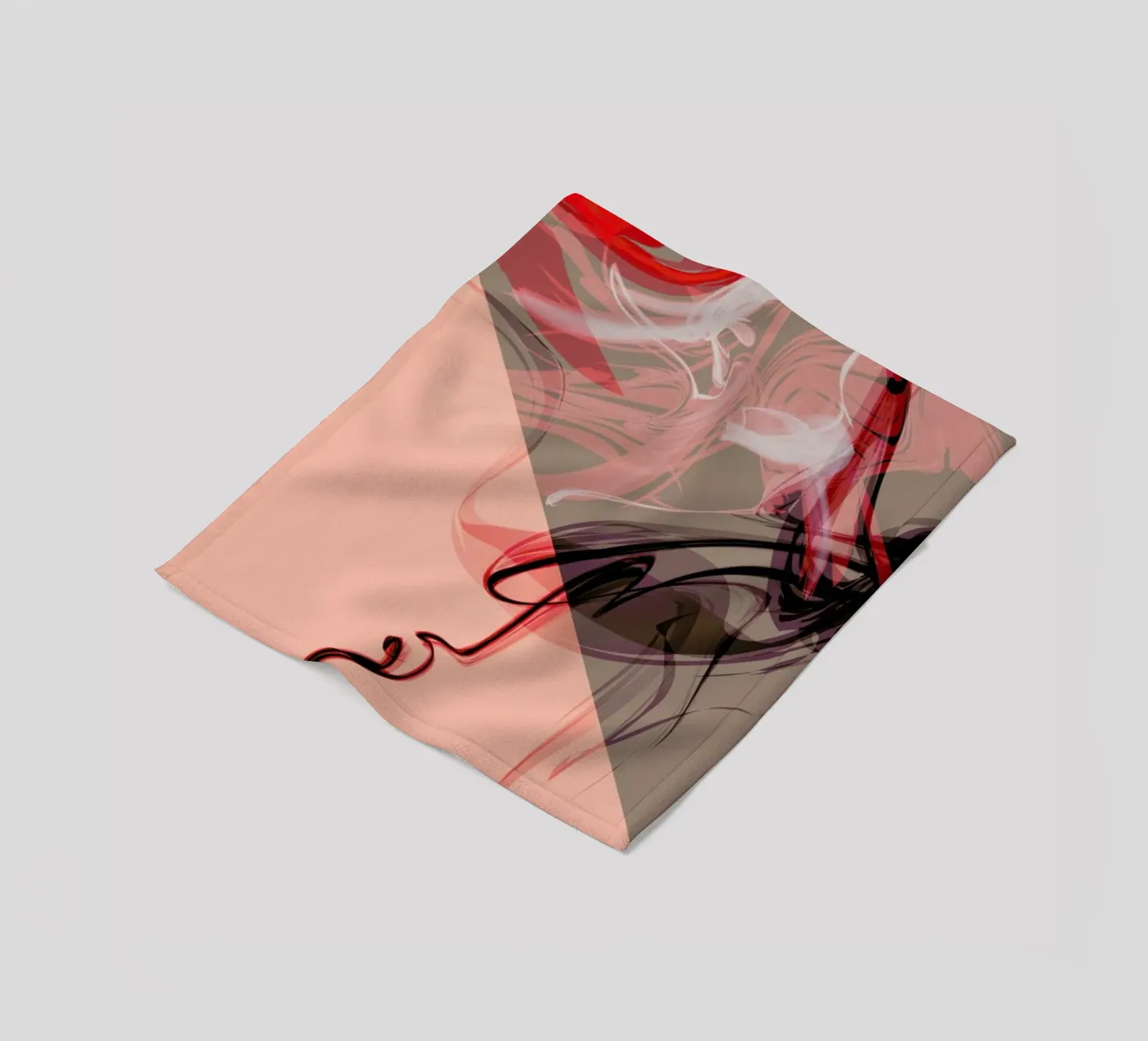 Eclectic plaid polaire de XOXO Arte