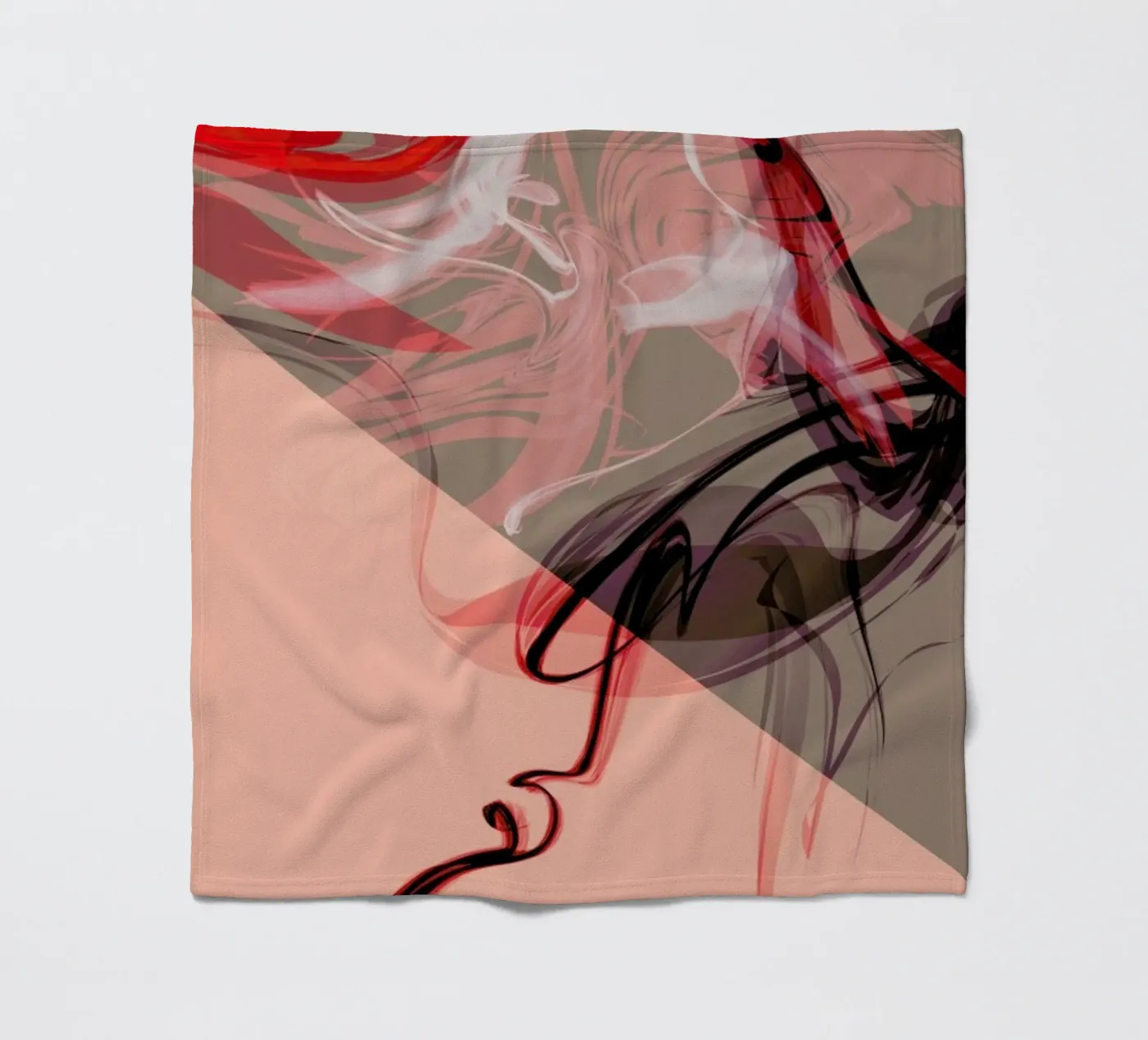 Eclectic plaid polaire de XOXO Arte