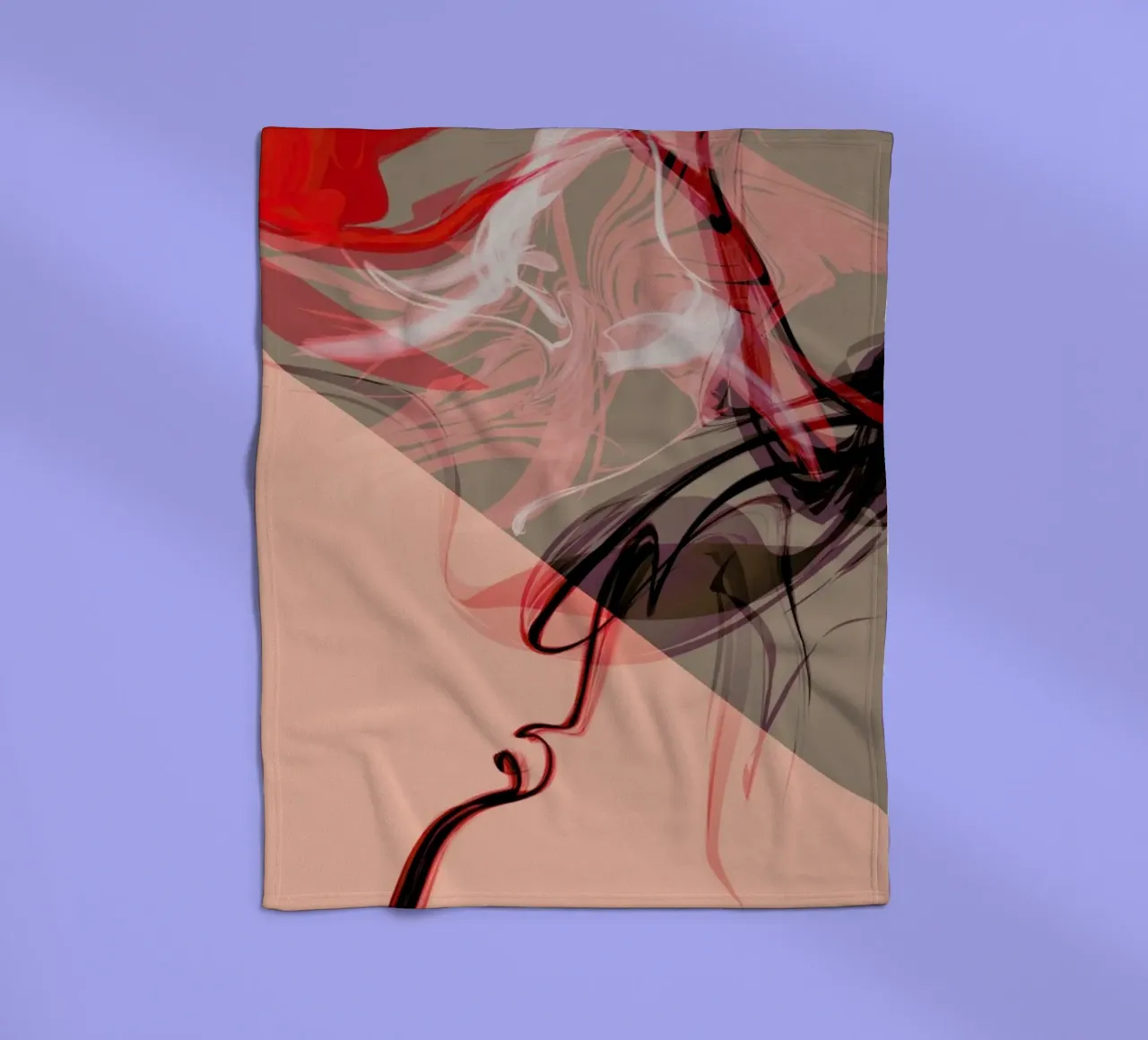 Eclectic Fleecedecke von XOXO Arte