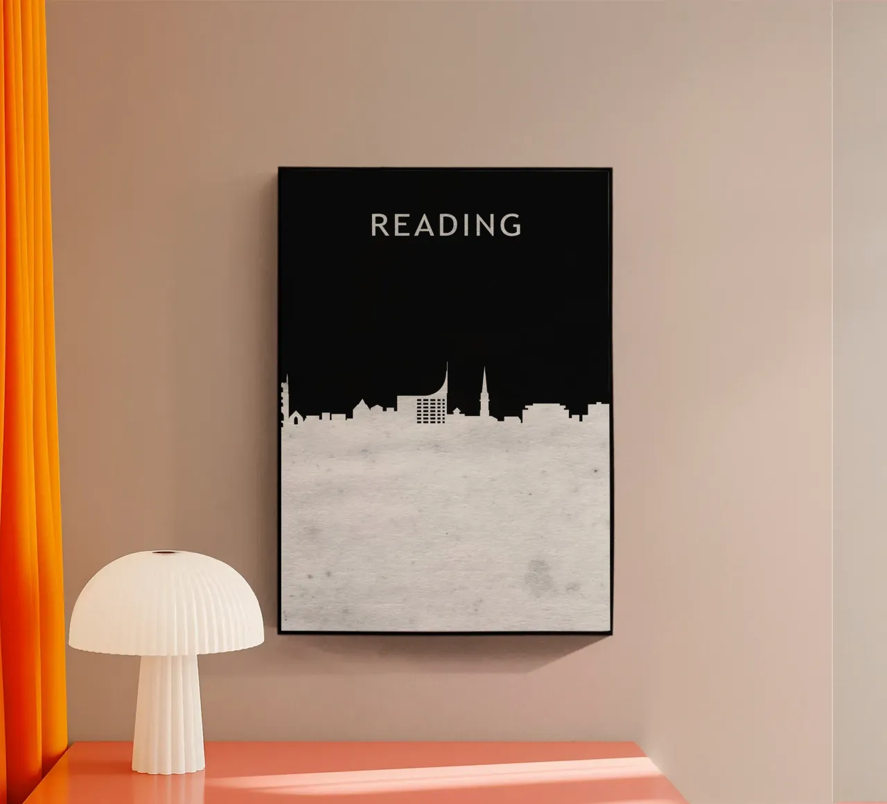 Reading England plexiglass da Travelstudio
