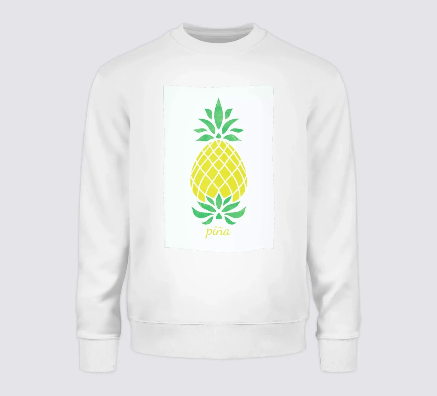 Pineapple sweatshirt by Jacqueline Maldonado