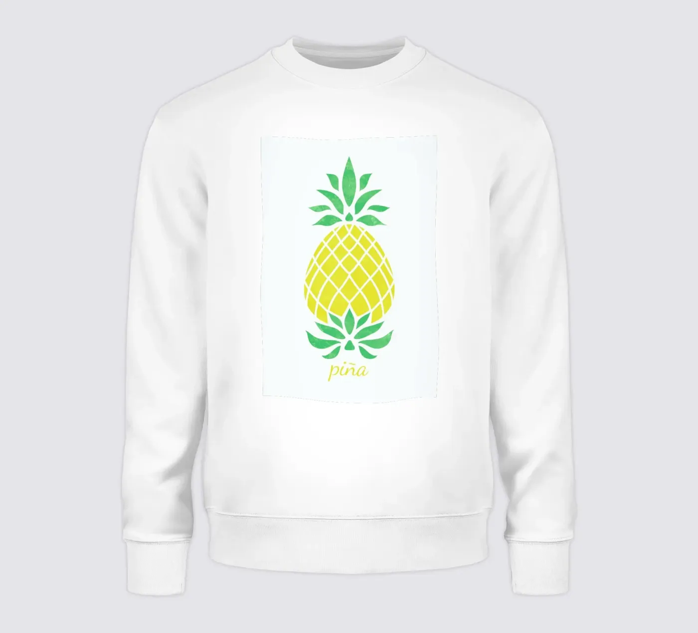 Pineapple sweatshirt by Jacqueline Maldonado