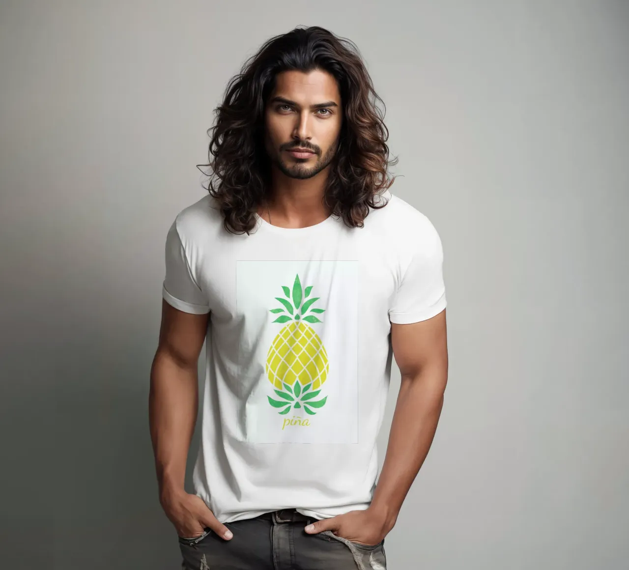 Pineapple t-shirt da Jacqueline Maldonado