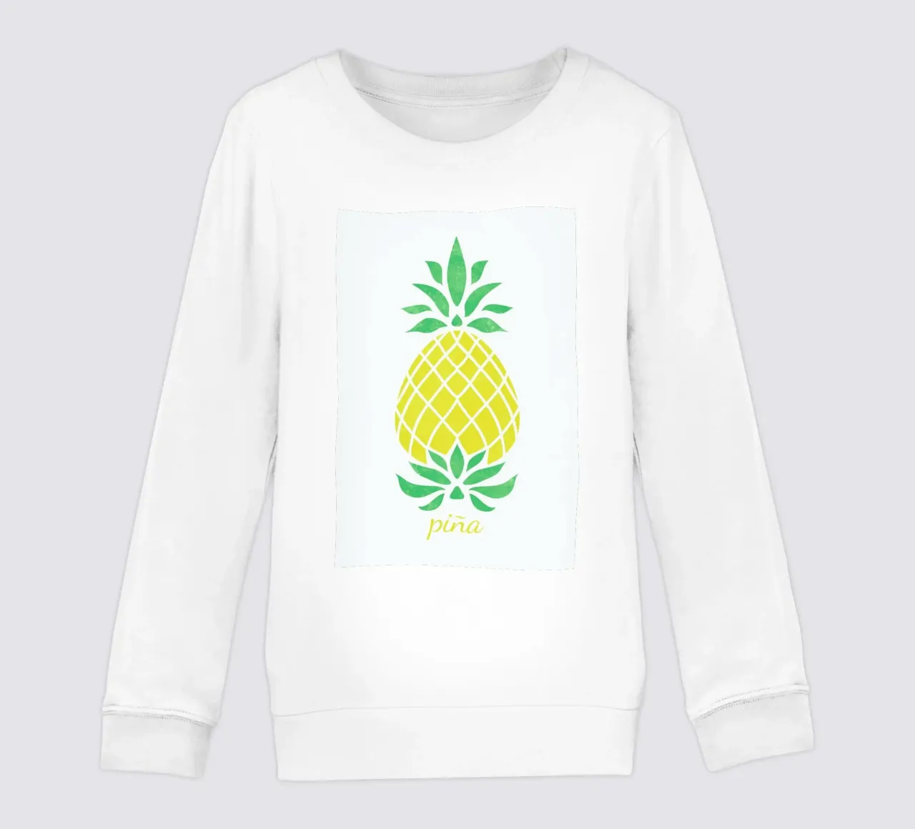 Pineapple felpa bambino da Jacqueline Maldonado