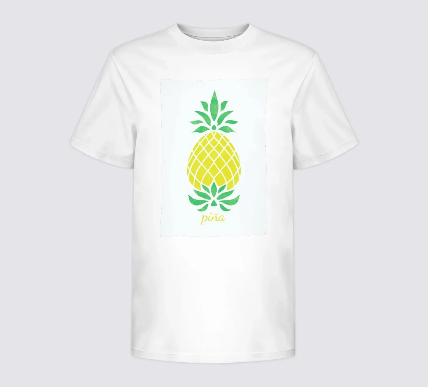 Pineapple kinder t-shirt van Jacqueline Maldonado