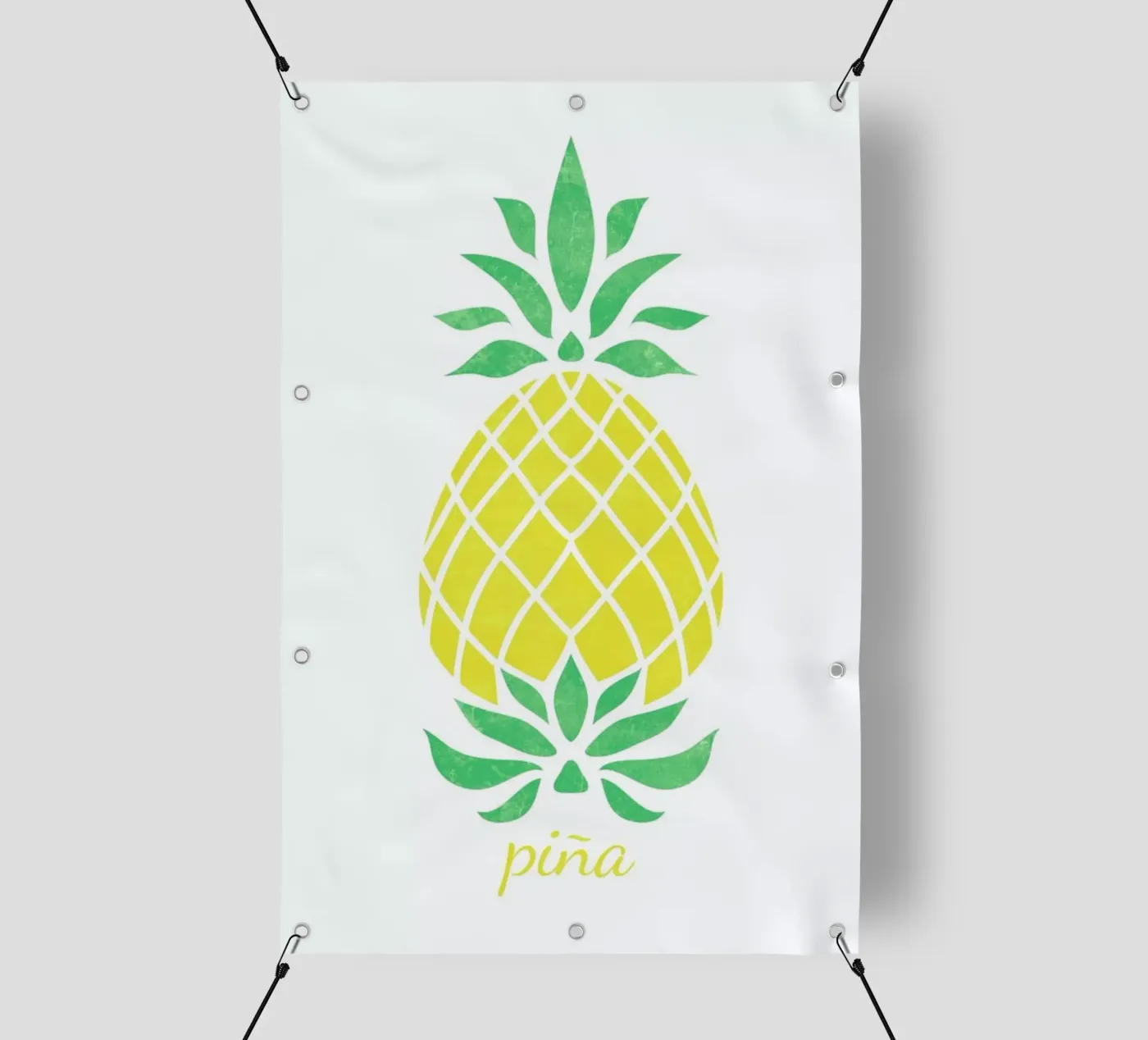 Pineapple telo in pvc da Jacqueline Maldonado