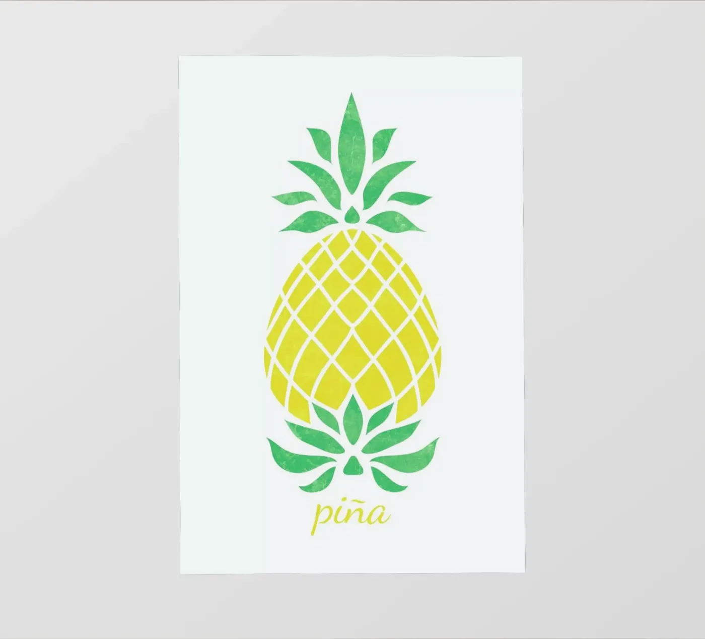 Pineapple telo in pvc da Jacqueline Maldonado