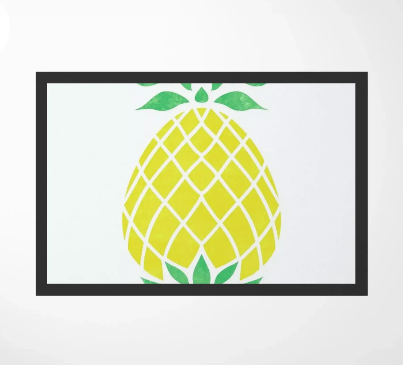 Pineapple deurmat van Jacqueline Maldonado
