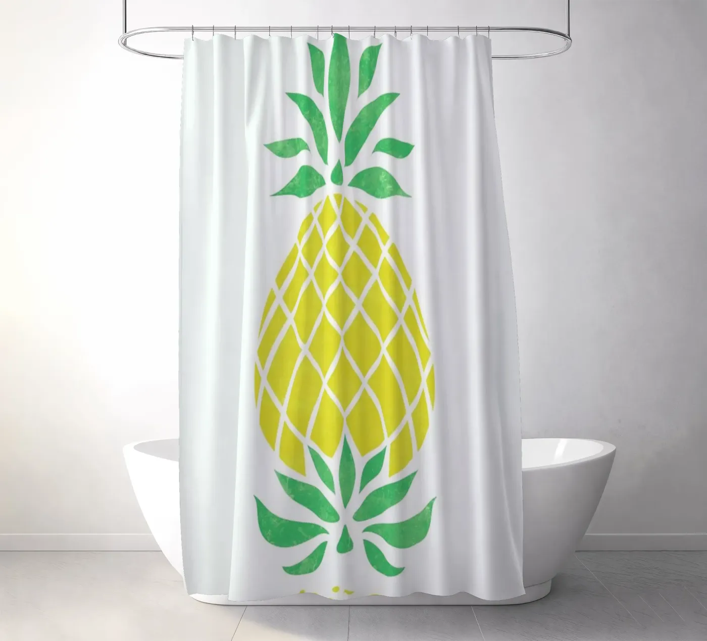 Pineapple Duschvorhang von Jacqueline Maldonado