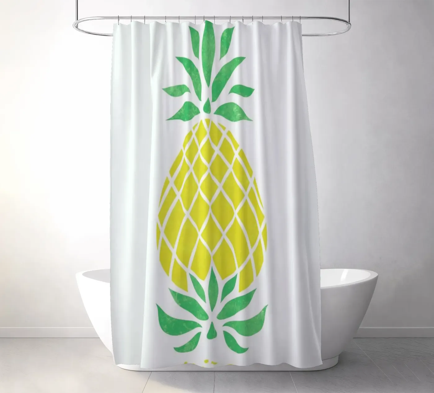 Pineapple douchegordijn van Jacqueline Maldonado
