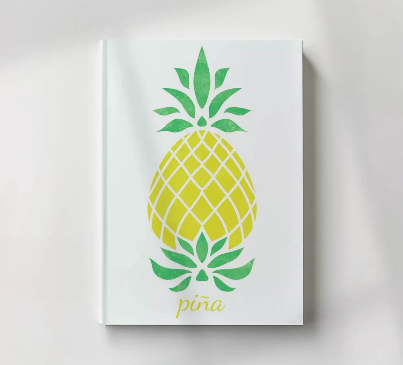 Pineapple notebook by Jacqueline Maldonado