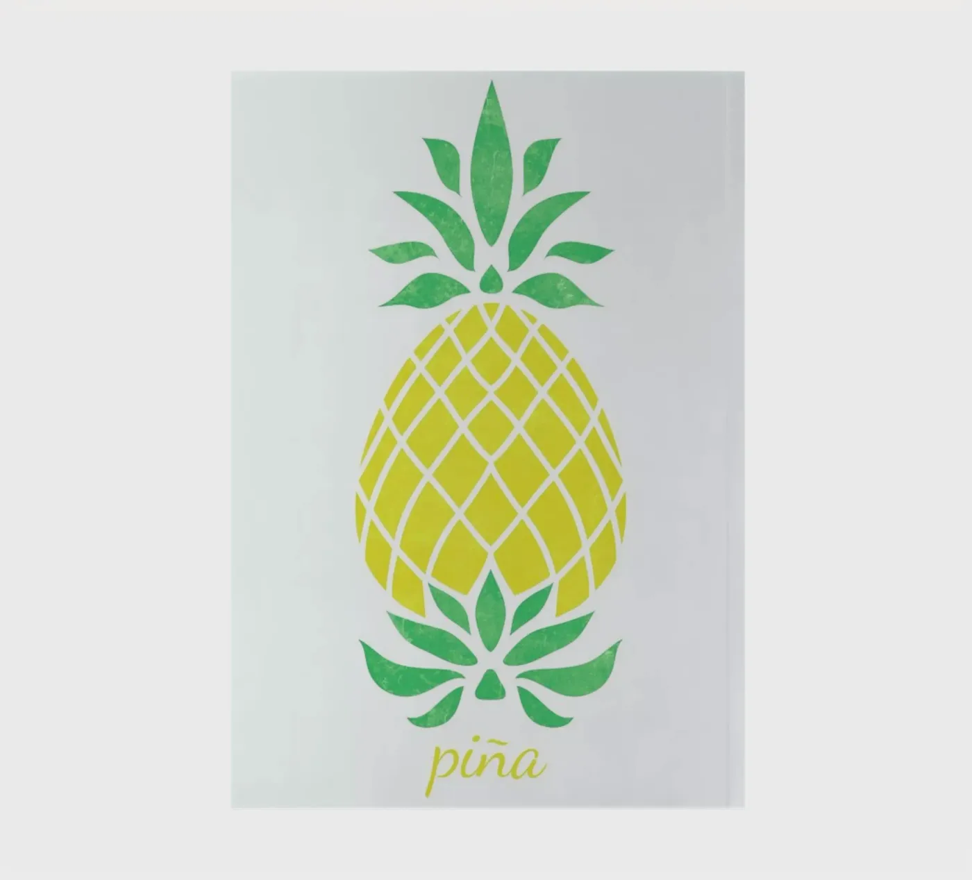 Pineapple notebook by Jacqueline Maldonado