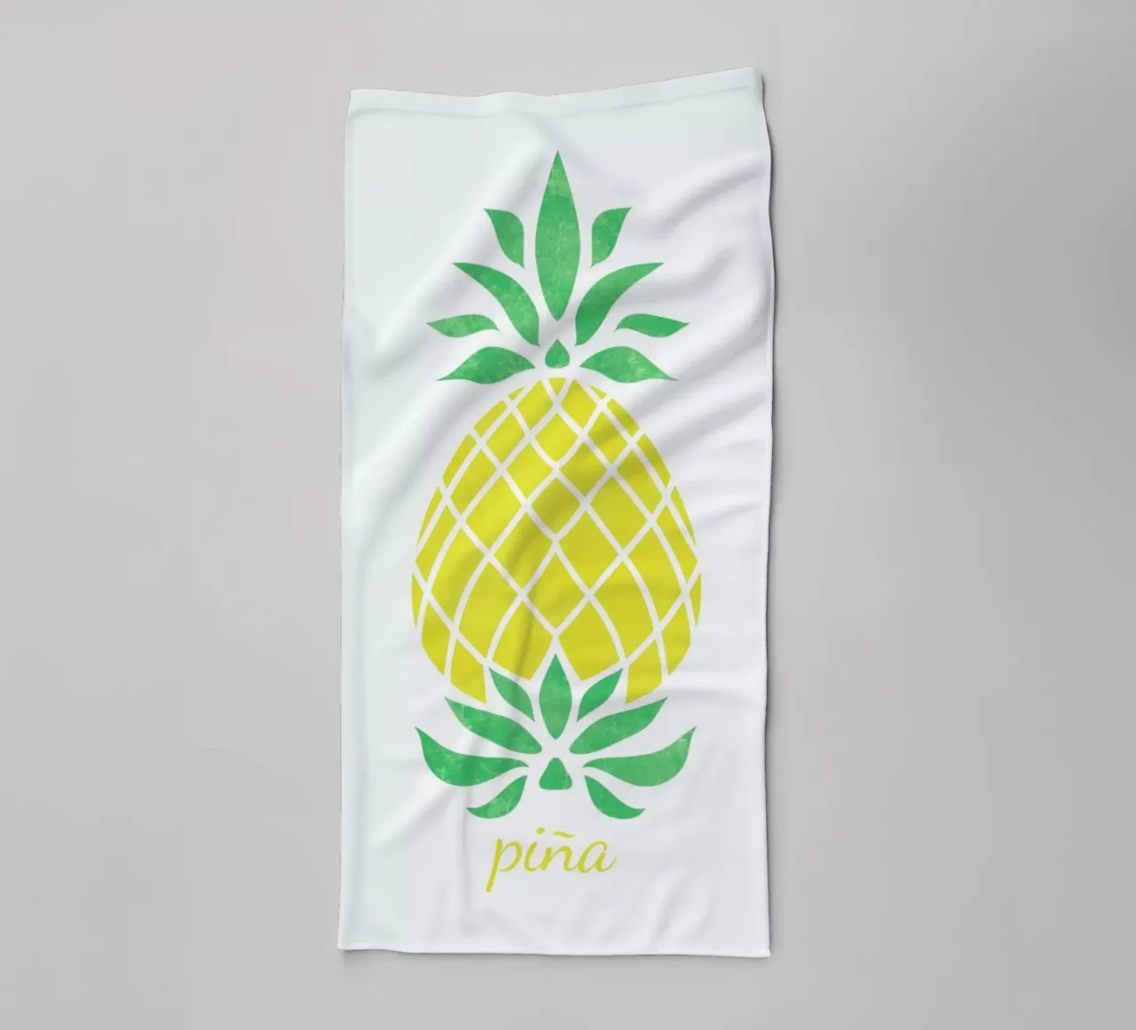 Pineapple badhanddoek van Jacqueline Maldonado