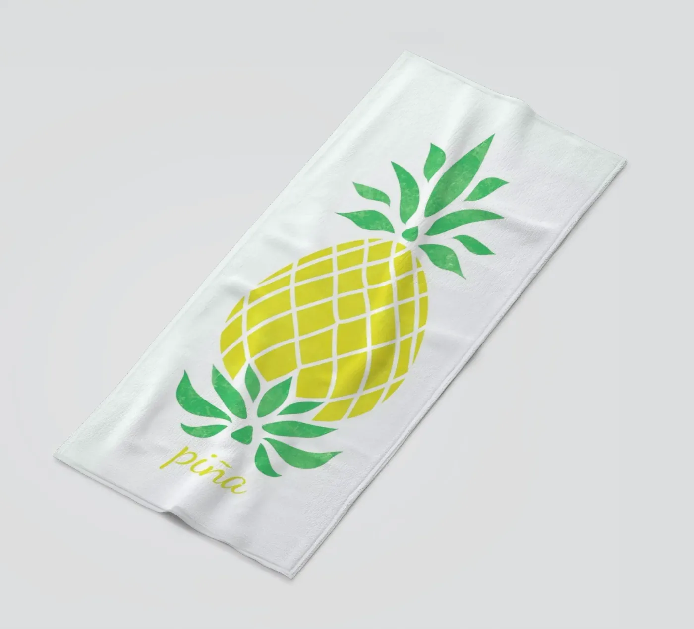 Pineapple strandhanddoek van Jacqueline Maldonado