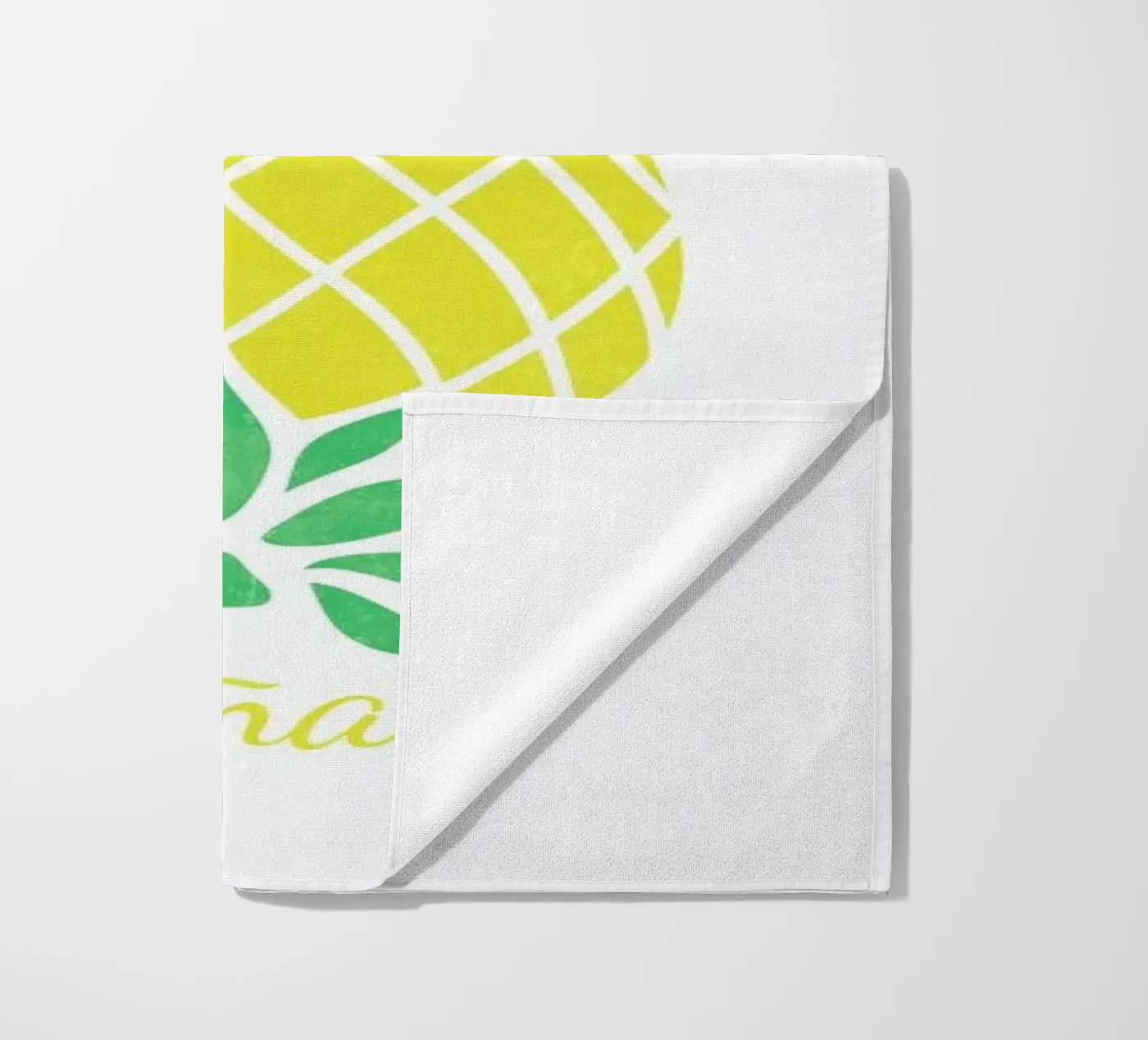 Pineapple strandhanddoek van Jacqueline Maldonado