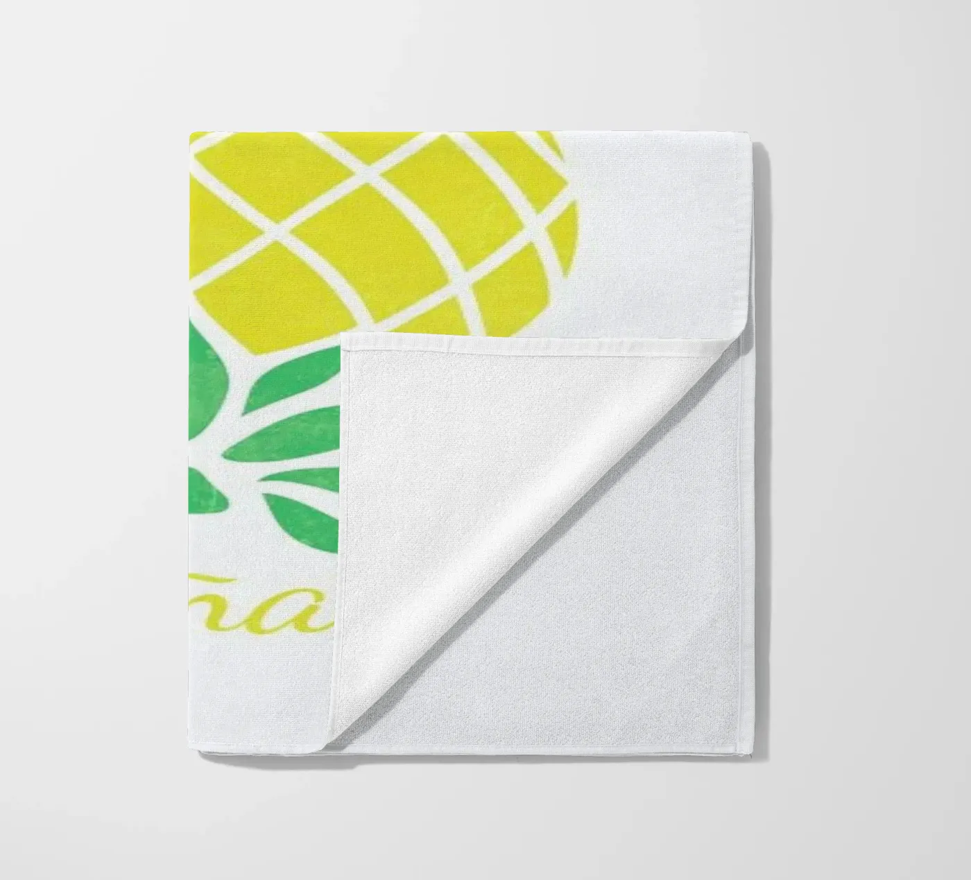 Pineapple strandhanddoek van Jacqueline Maldonado