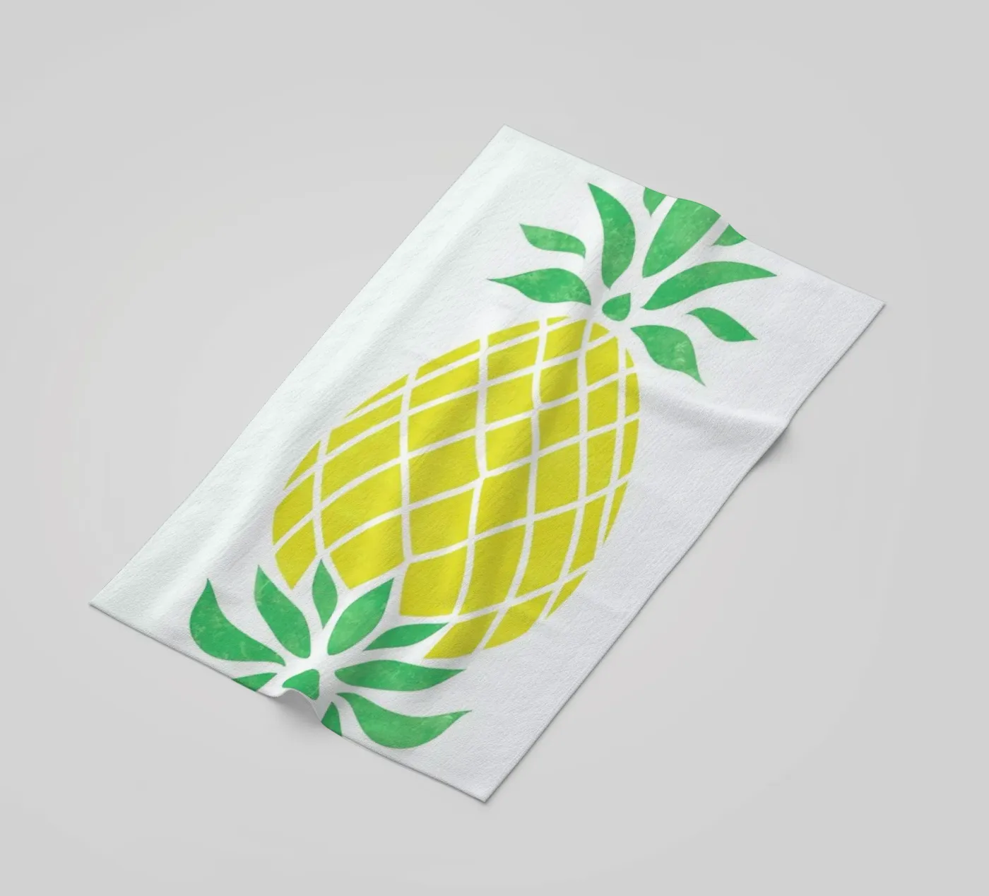 Pineapple strandhanddoek van Jacqueline Maldonado