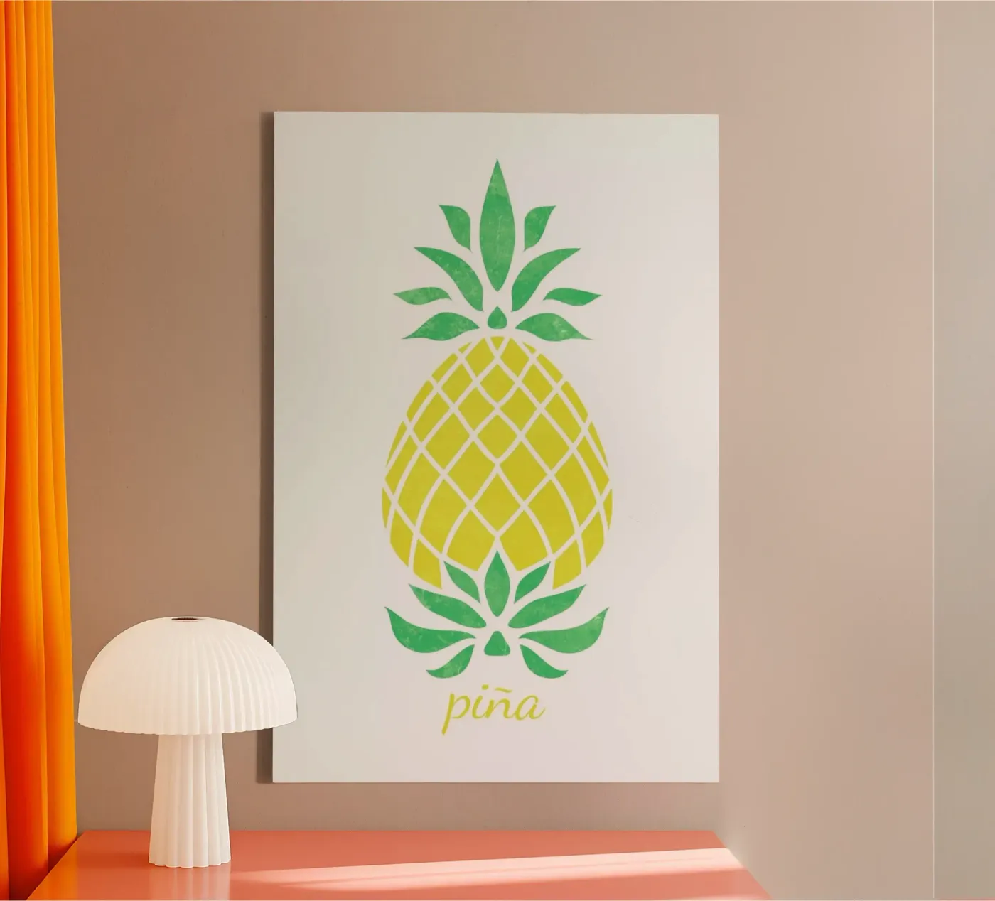 Pineapple tela da Jacqueline Maldonado