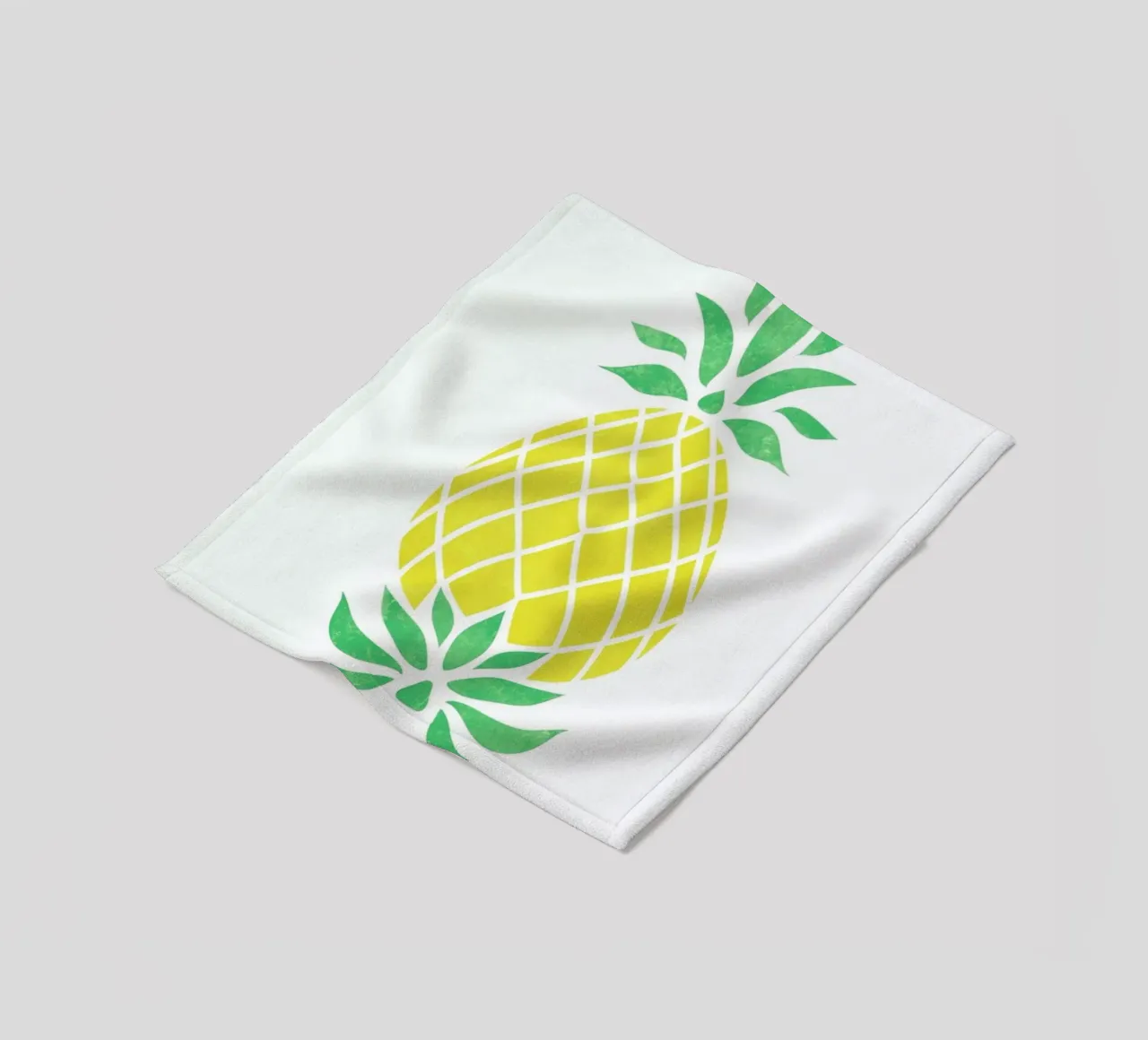 Pineapple Fleecedecke von Jacqueline Maldonado