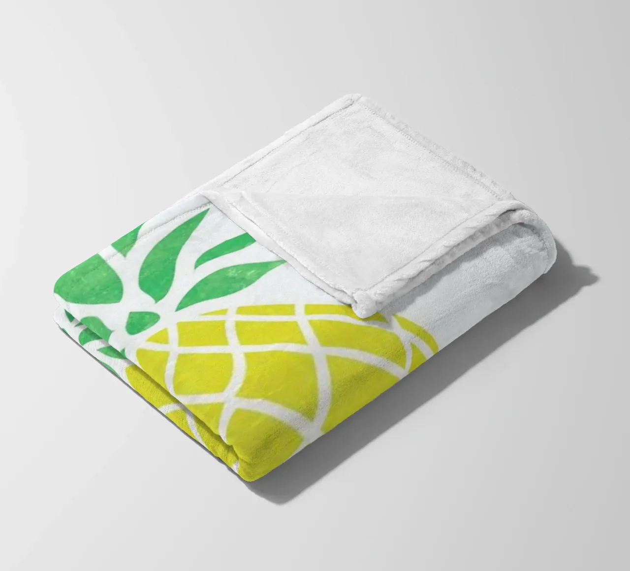 Pineapple Fleecedecke von Jacqueline Maldonado