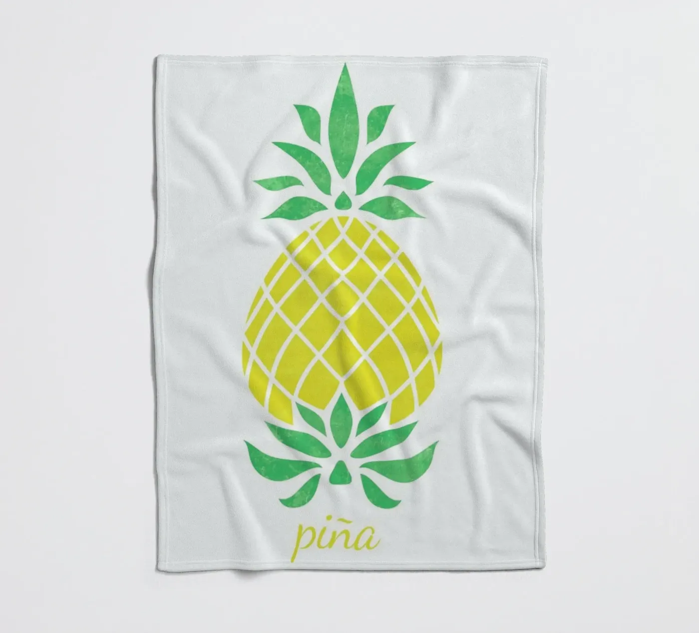 Pineapple Fleecedecke von Jacqueline Maldonado