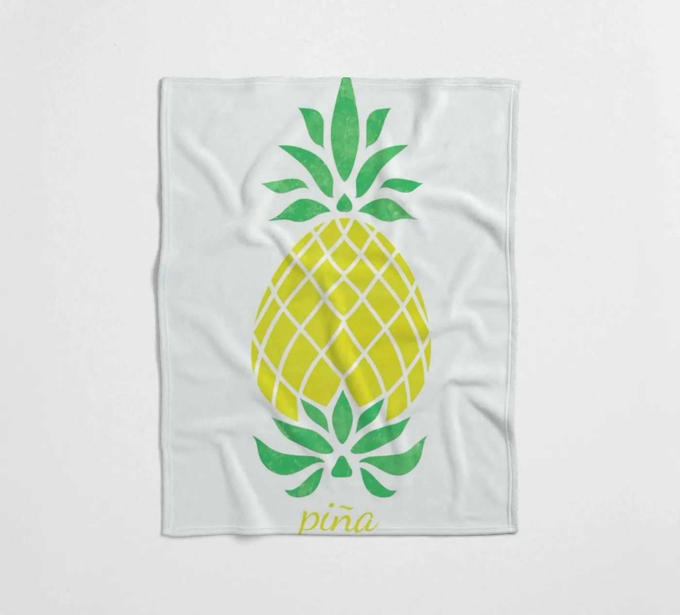 Pineapple Fleecedecke von Jacqueline Maldonado