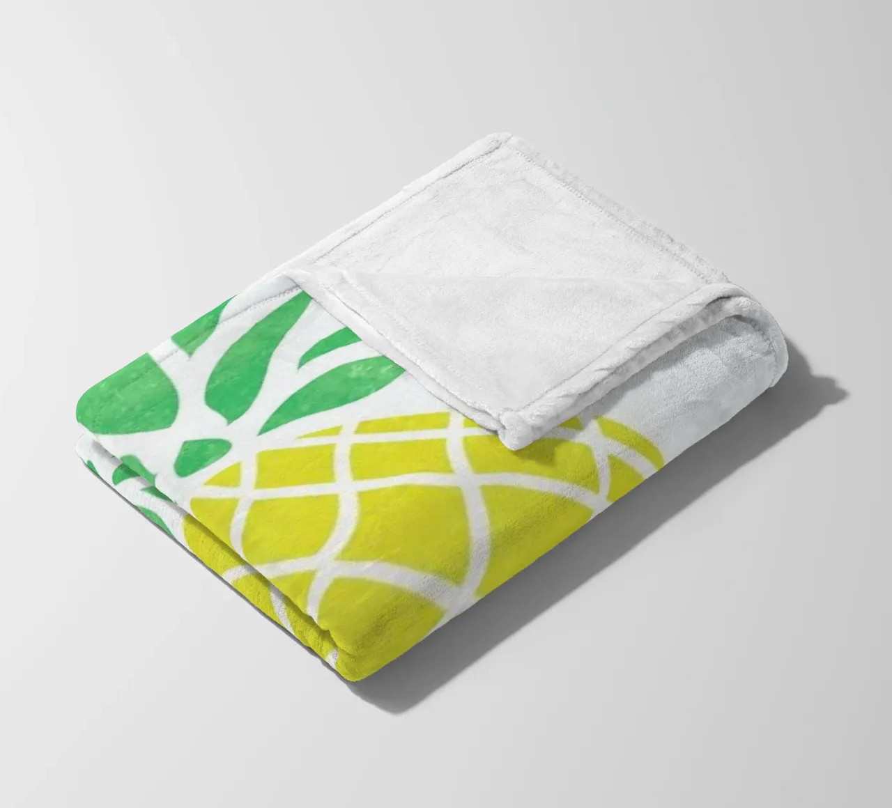 Pineapple Fleecedecke von Jacqueline Maldonado