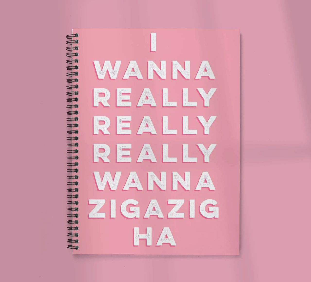 Zigazig spiral notebook by Galaxy Eyes