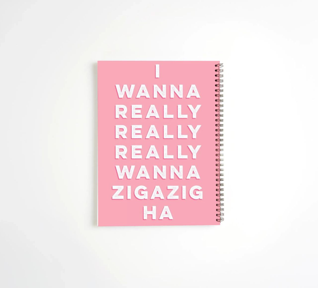 Zigazig spiral notebook by Galaxy Eyes