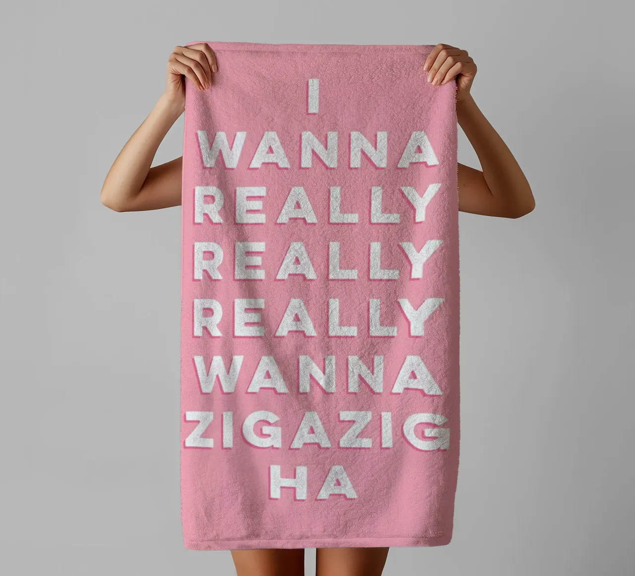 Zigazig towel by Galaxy Eyes