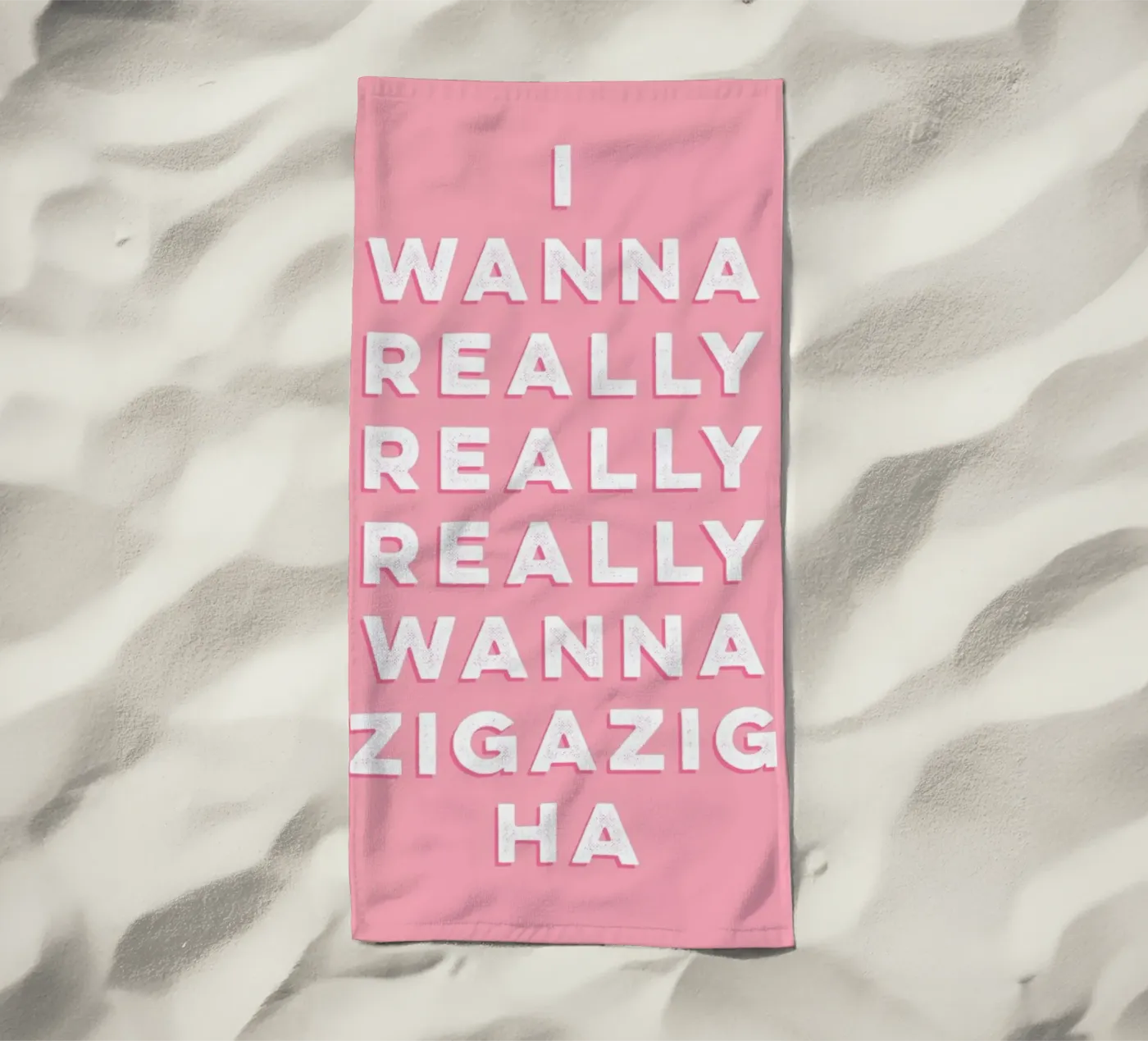 Zigazig strandhanddoek van Galaxy Eyes