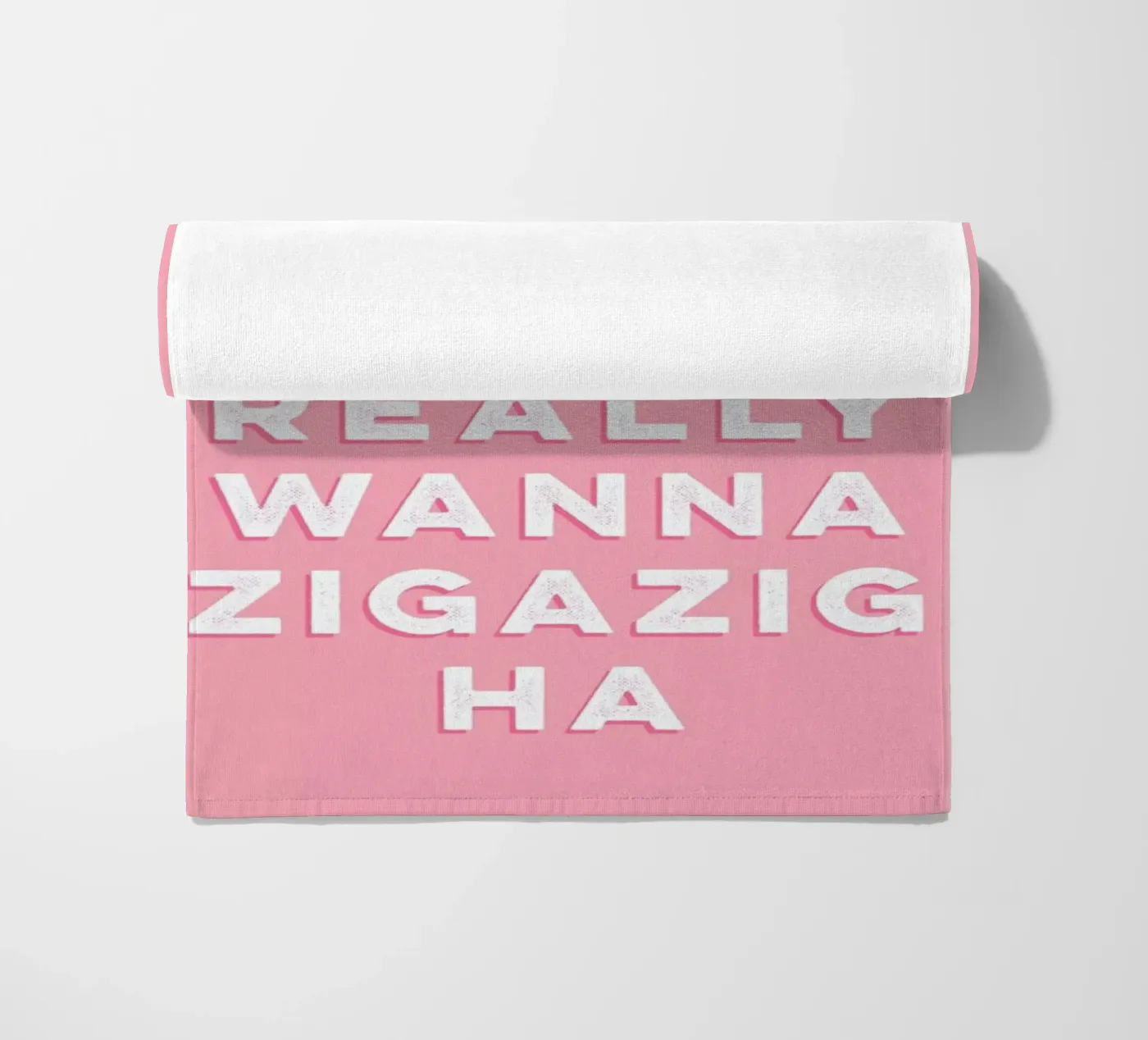 Zigazig beach towel by Galaxy Eyes