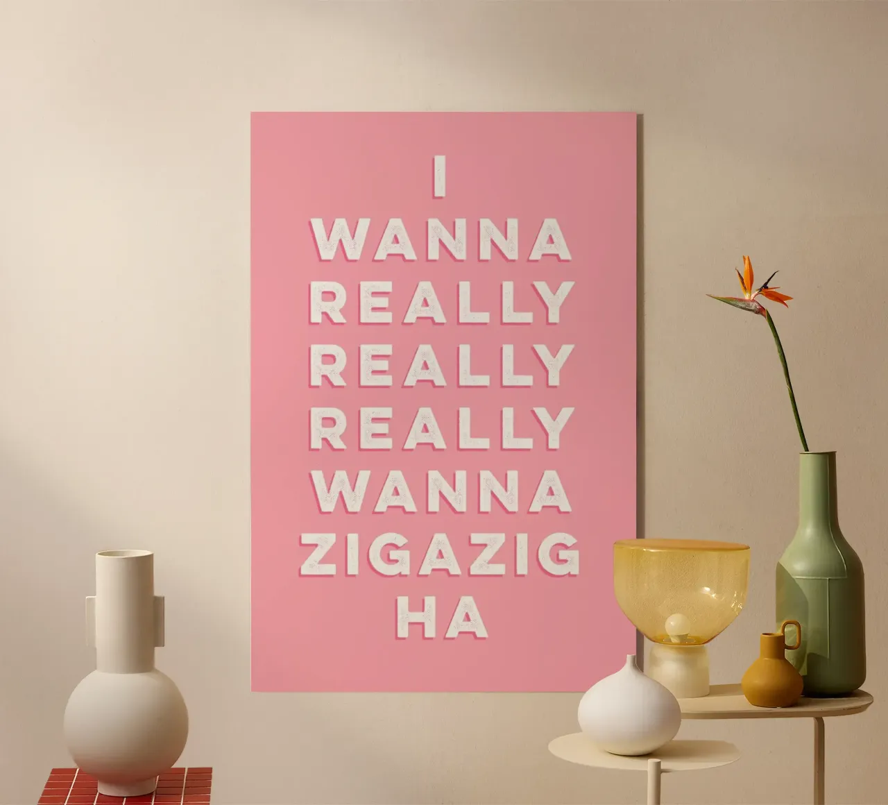 Zigazig Acryl-Glas von Galaxy Eyes