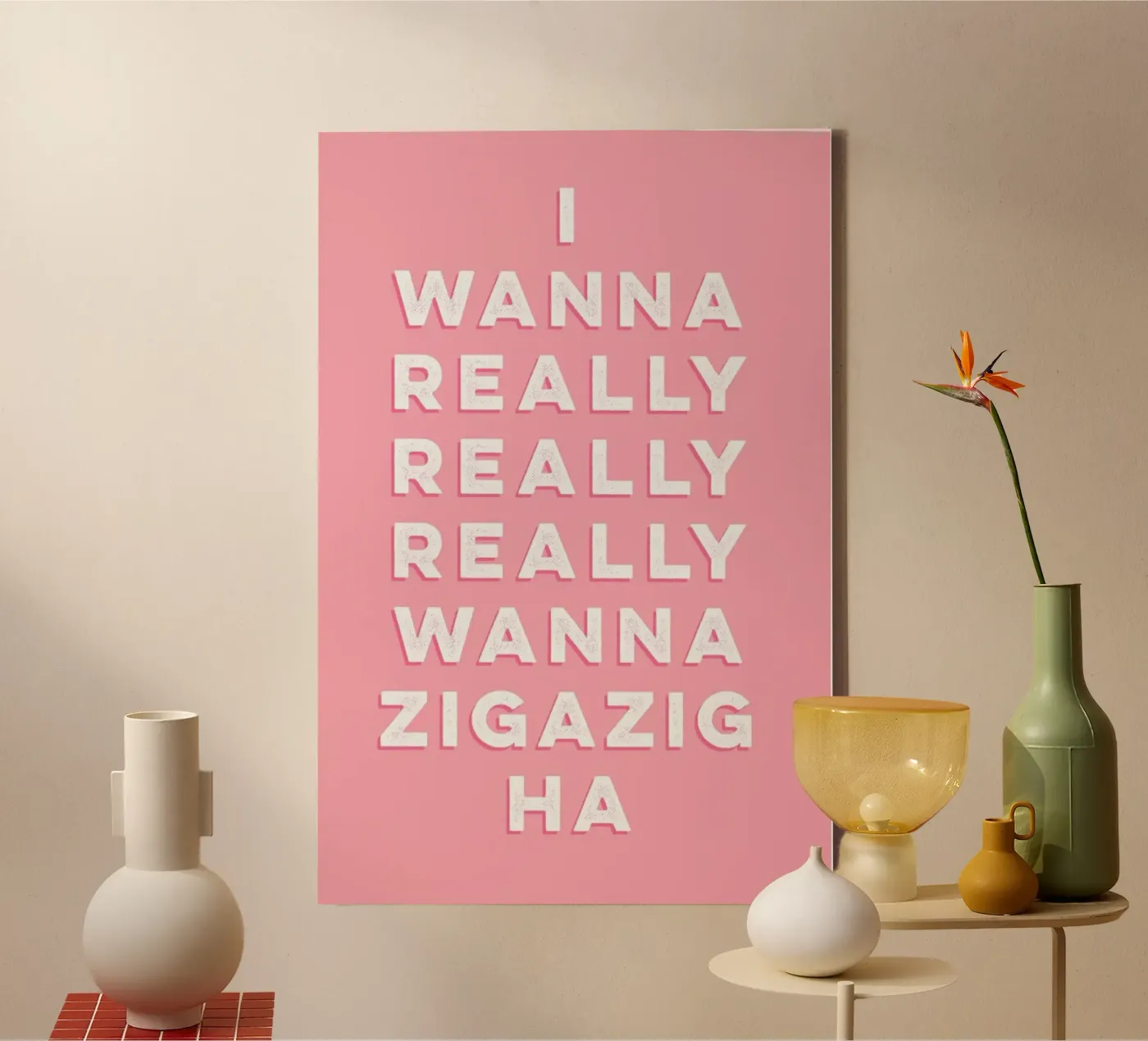 Zigazig canvas van Galaxy Eyes