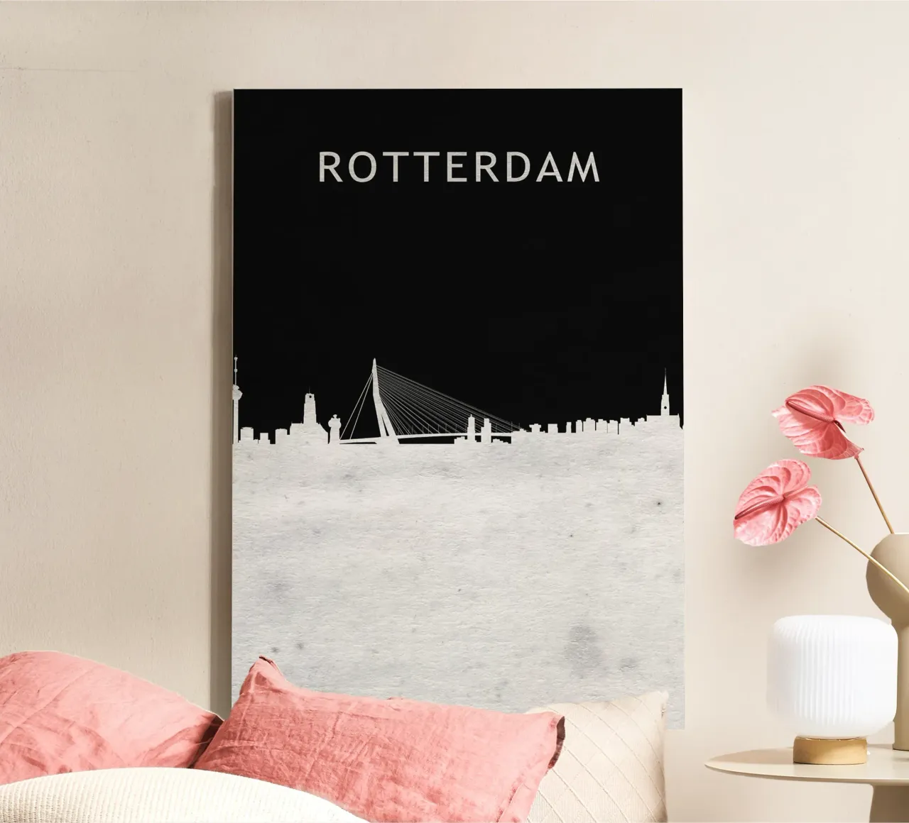 Rotterdam Netherlands tela con Cornice a cassetta da Travelstudio