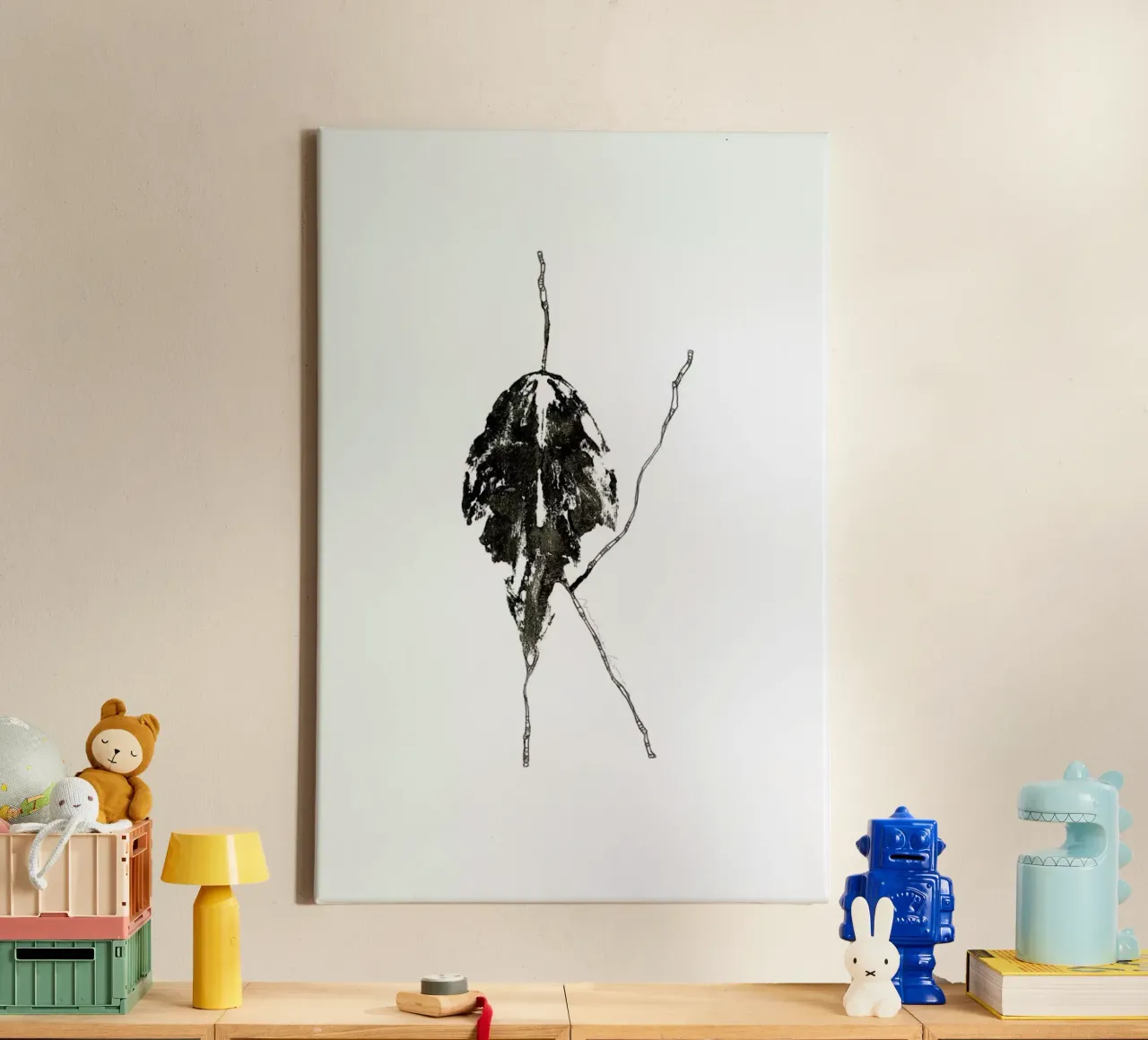 K canvas met Baklijst van Marina Guiu