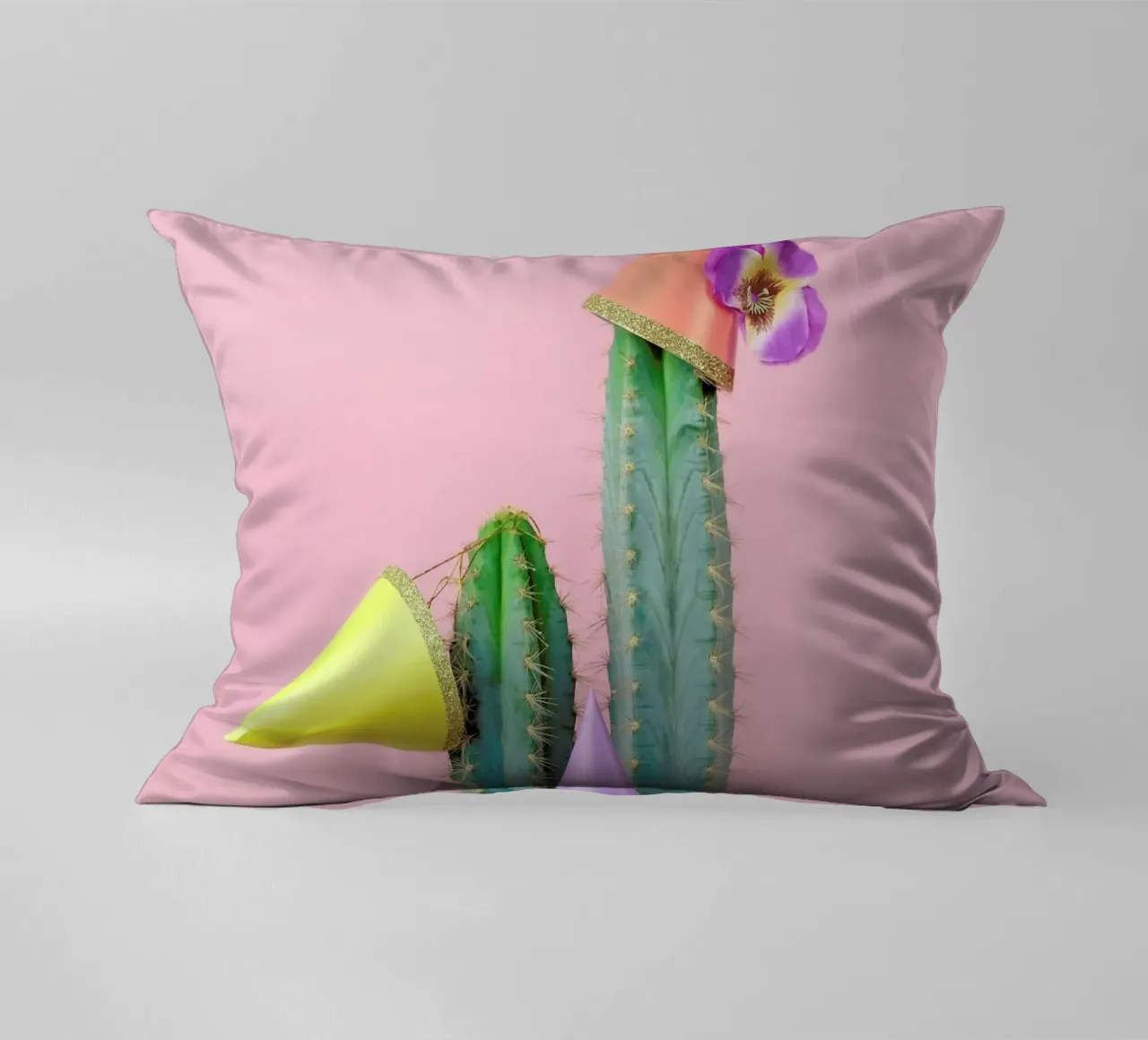 Cactus Party Hats cuscino da Juj Winn