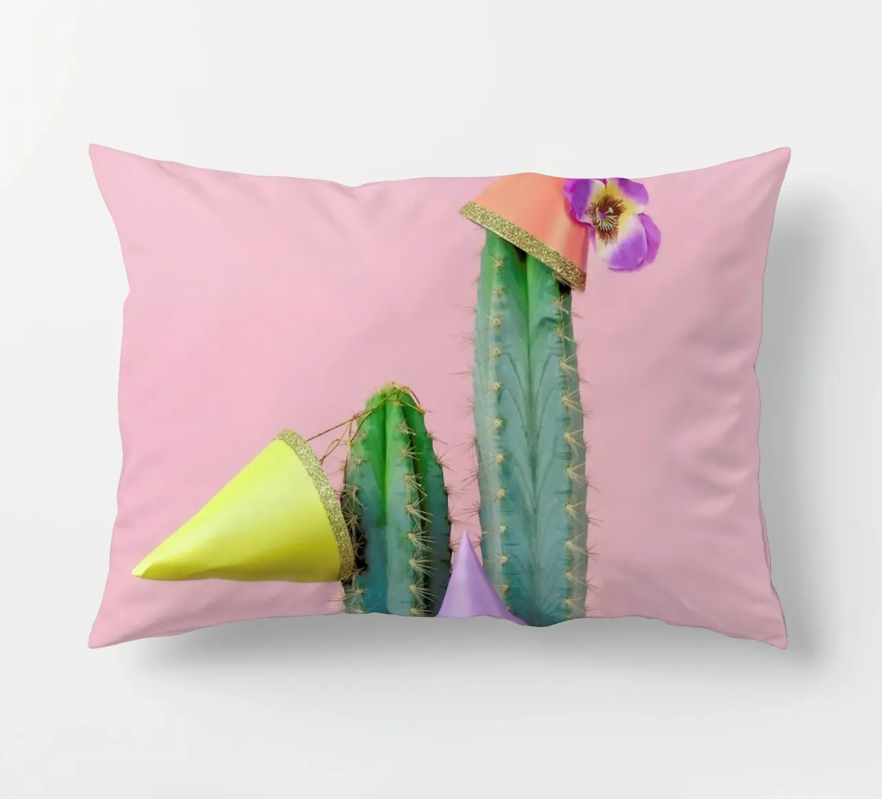Cactus Party Hats cuscino da Juj Winn